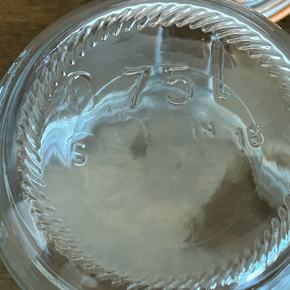 LE PARFAIT SUPER NIVEAU DE REMPLISSAGE FRANCE JAR CANISTER WIRE BAIL LID .75 L - Picture 12 of 12